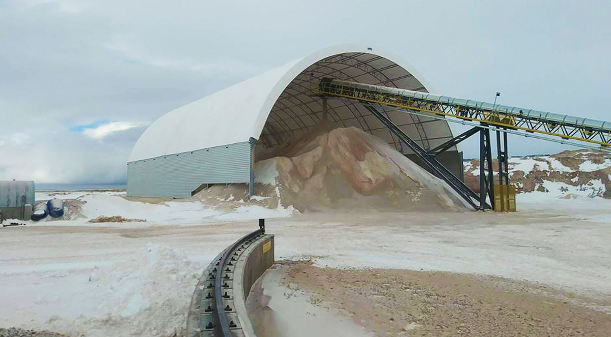 Sand, Salt, Fertilizer & Industrial Storage | Rushmore Buildings